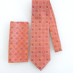Karako Collection (NWOT) Men's Silk Tie & Pocket Square Set